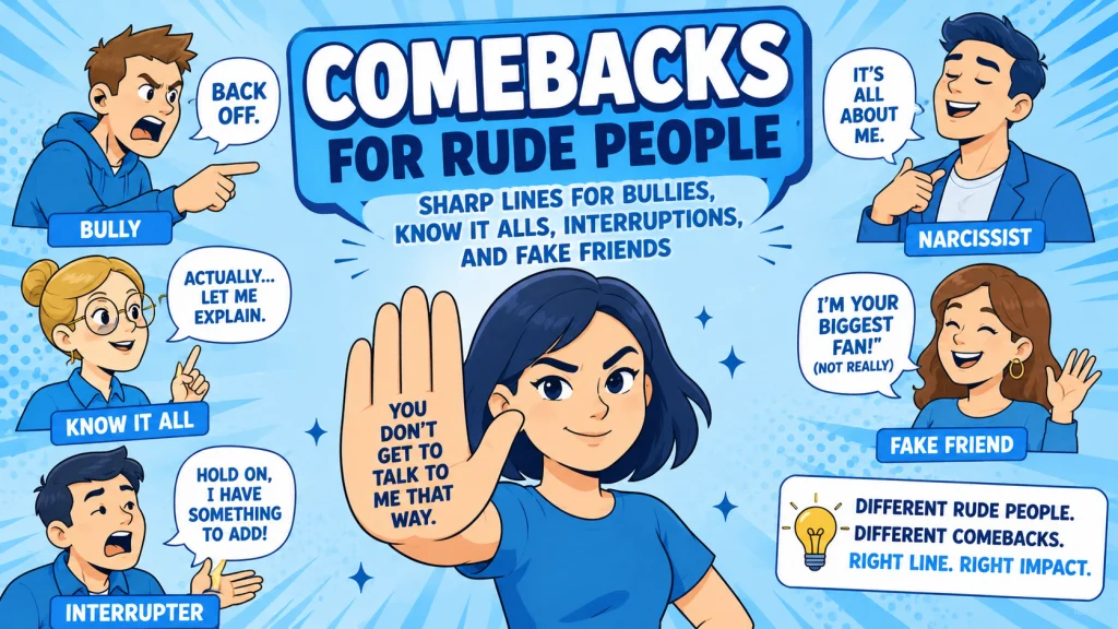 Comebacks For Rude People