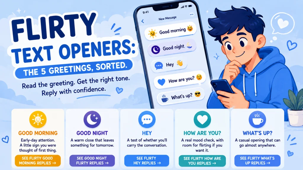 Flirty Text Openers