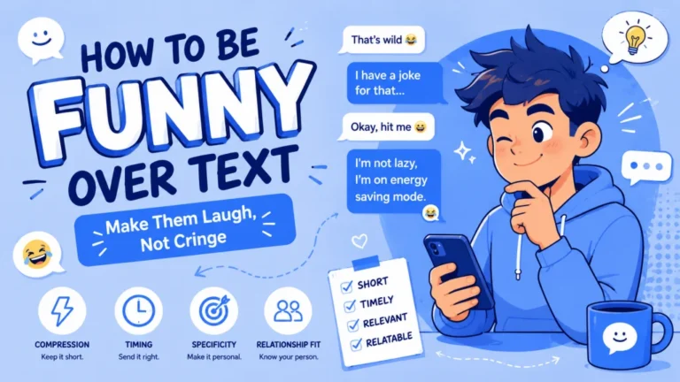 How to Be Funny Over Text Without Trying Too Hard or Sounding Like a Joke Bot