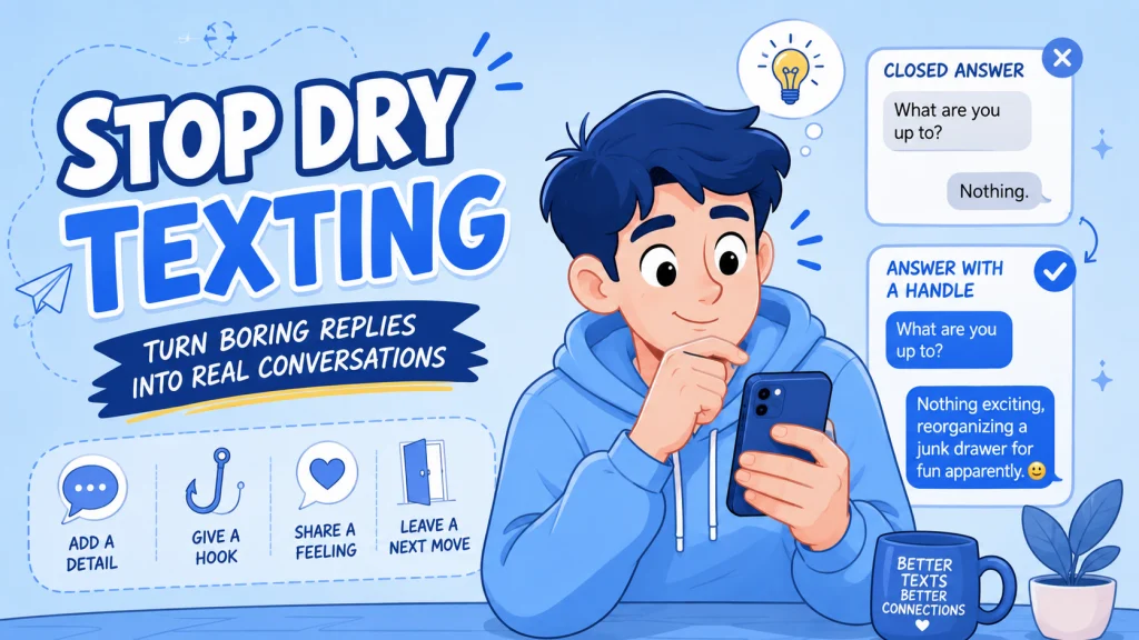 How To Not Be Dry Over Text