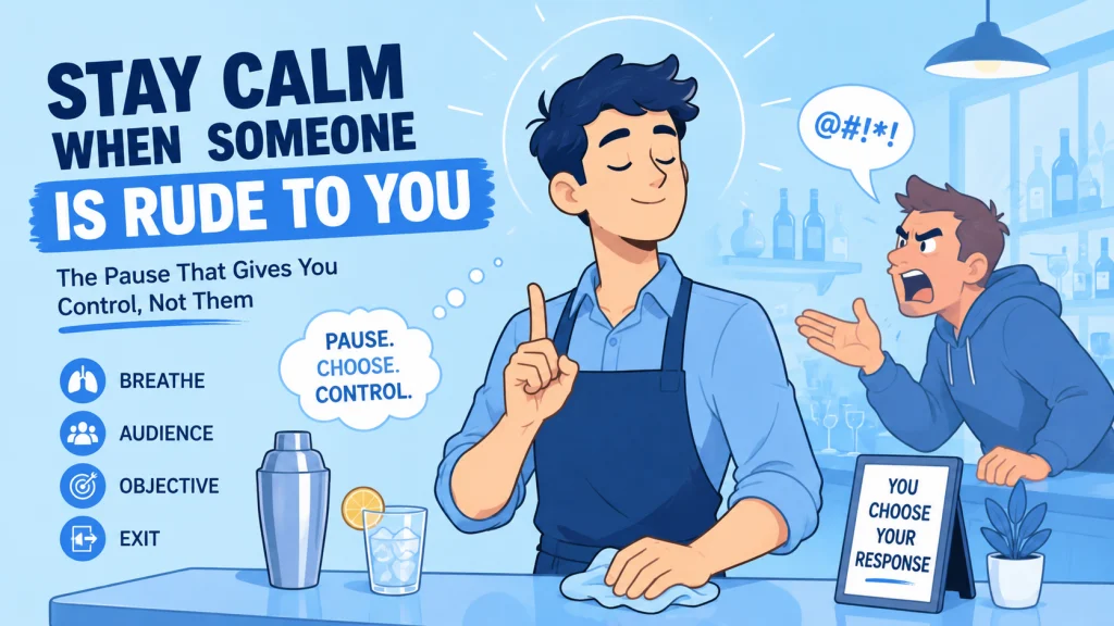 Stay Calm When Someone Is Rude To You