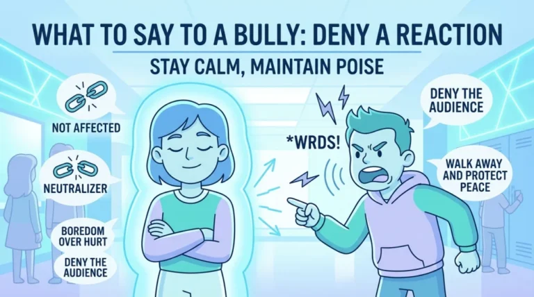 60 Things to Say to a Bully When You Want to Stay Sharp, Not Shaken