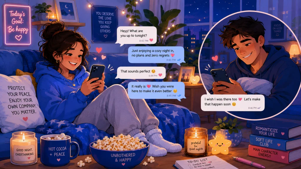 Confident Replies Show Interest Without Dressing It Up