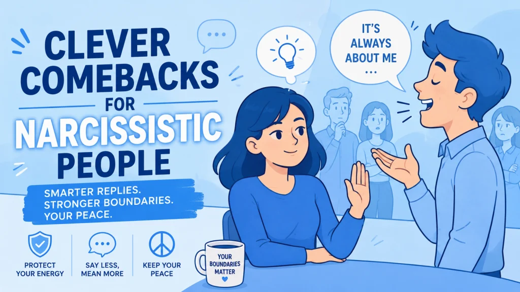 Comebacks For Narcissistic People