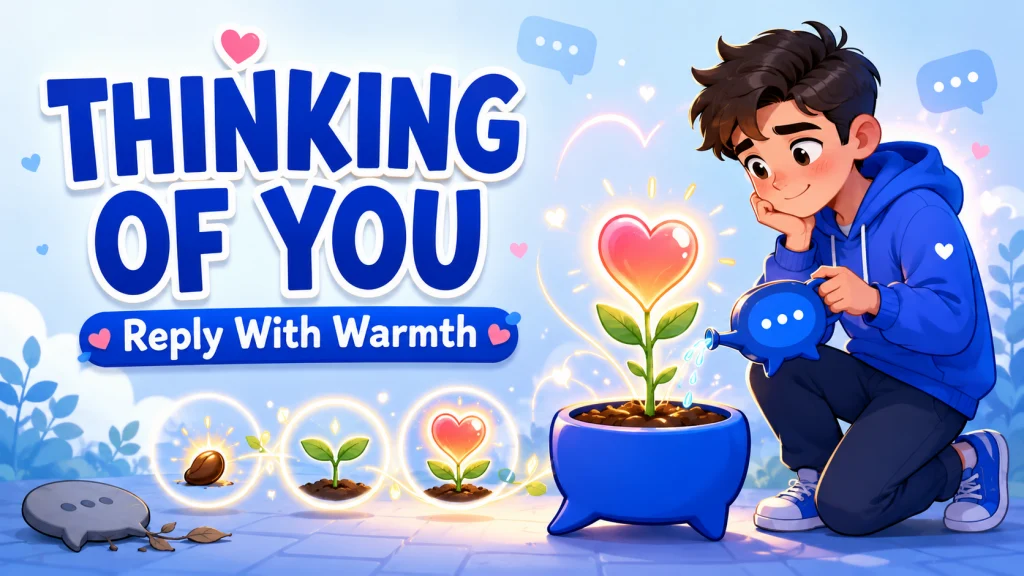 Flirty Replies To Thinking Of You