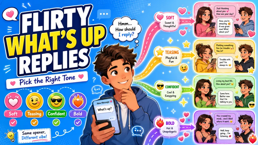 Flirty Whats Up Replies