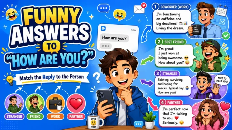80 Funny Answers to How Are You That Do Not Kill the Conversation