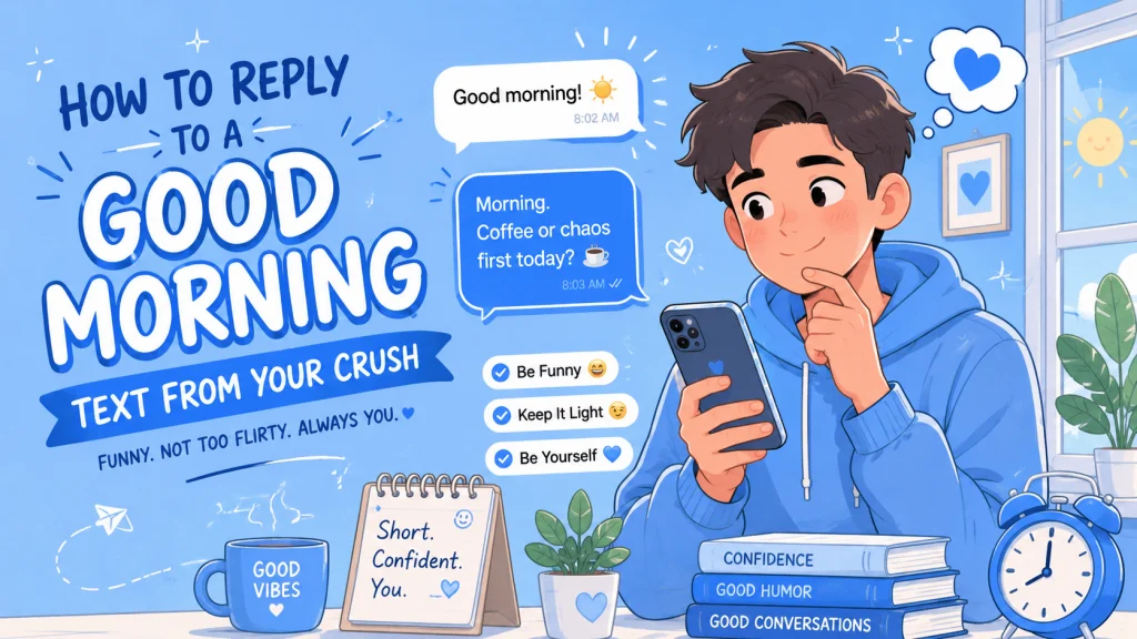 How To Respond To Good Morning Text From Your Crush