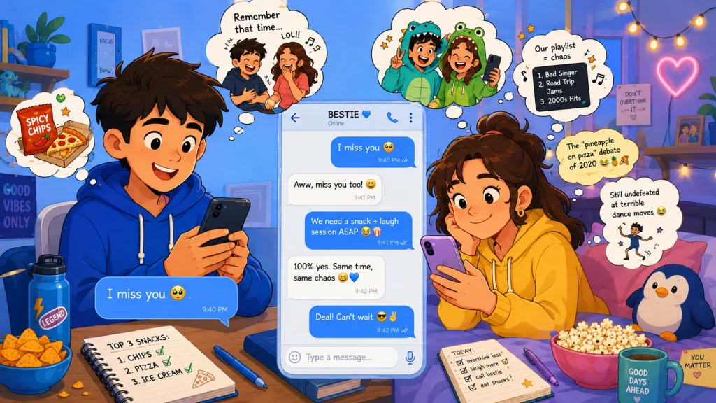 Funny I Miss You Replies For Family And Close People