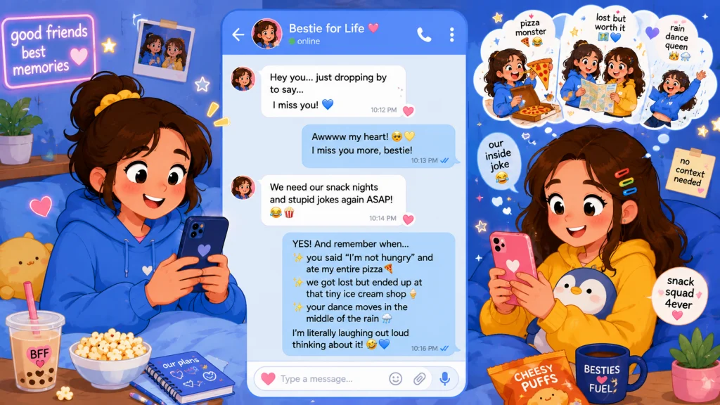 Funny I Miss You Replies For Friends