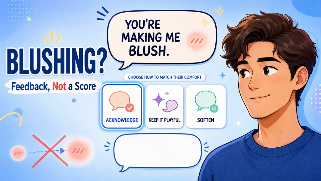 Flirty Replies To You're Making Me Blush