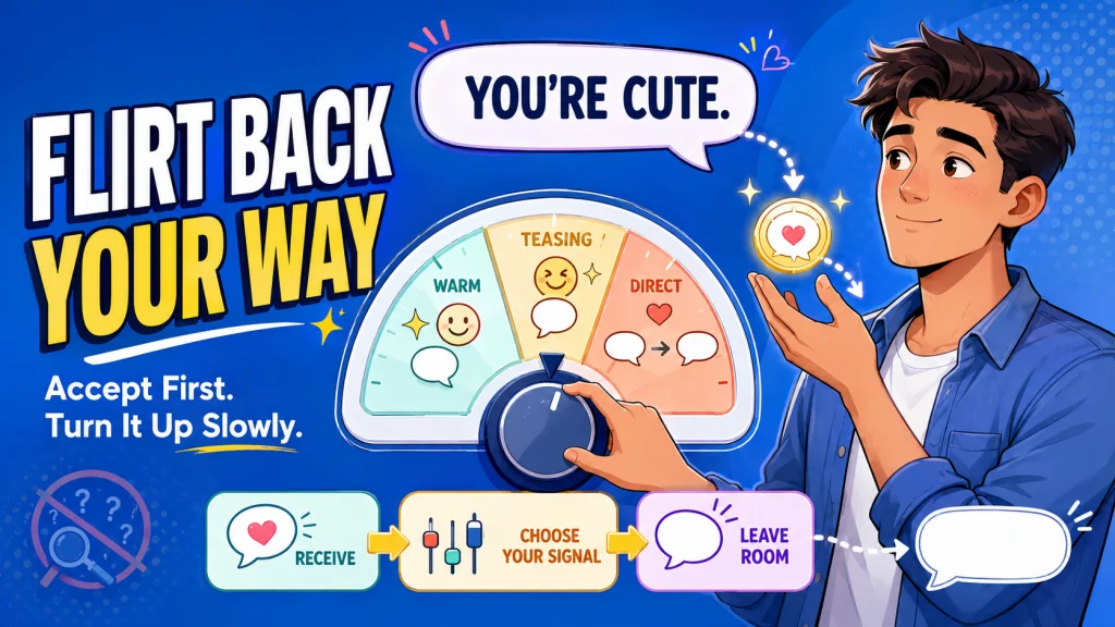Flirty Responses To Being Called Cute