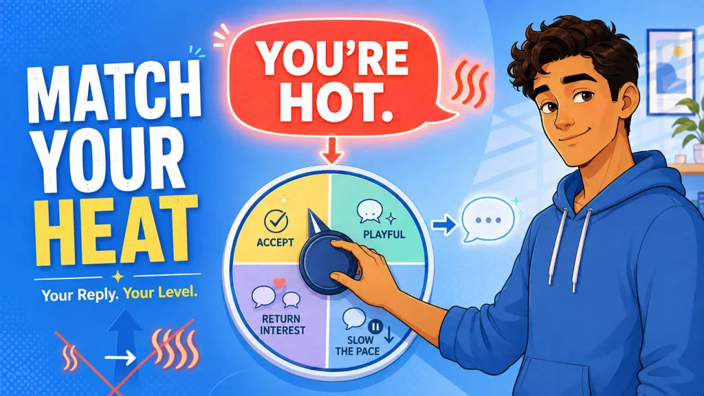 Flirty Responses When Someone Calls You Hot