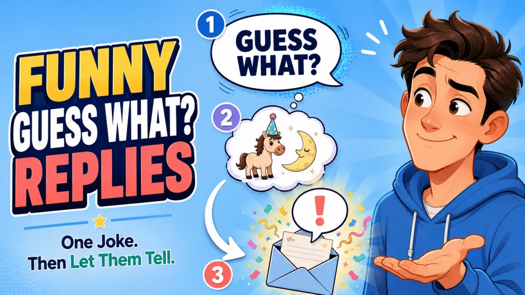 Funny Response To Guess What