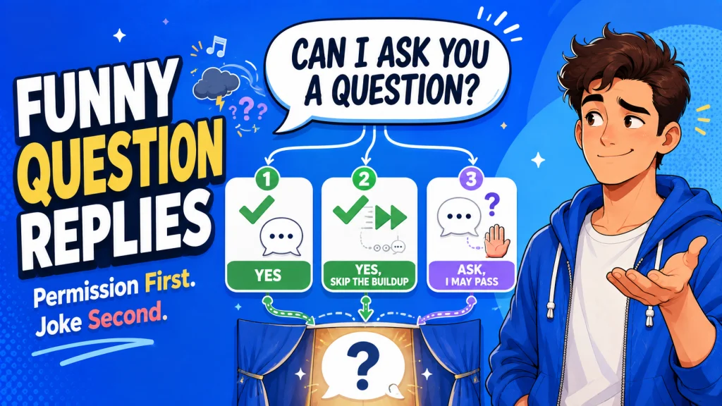 Funny Responses To Can I Ask You A Question