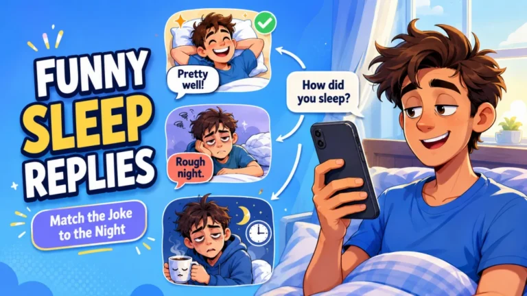 How did you sleep? 70 funny responses for good, bad, and barely-there nights