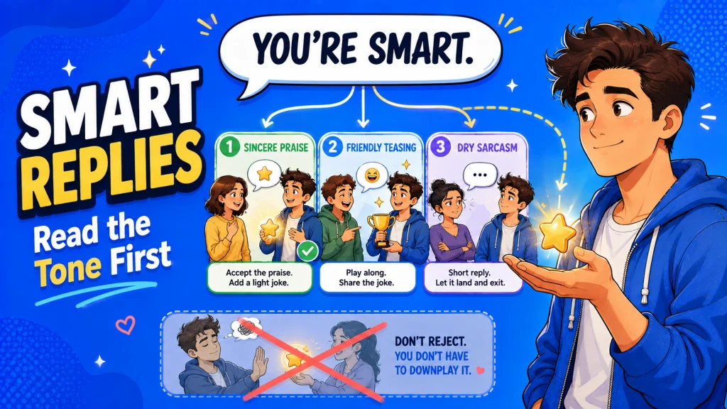 Funny Responses When Someone Calls You Smart