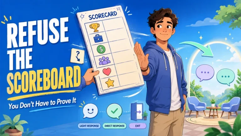 Someone called you a loser? Sharp replies that refuse their scoreboard
