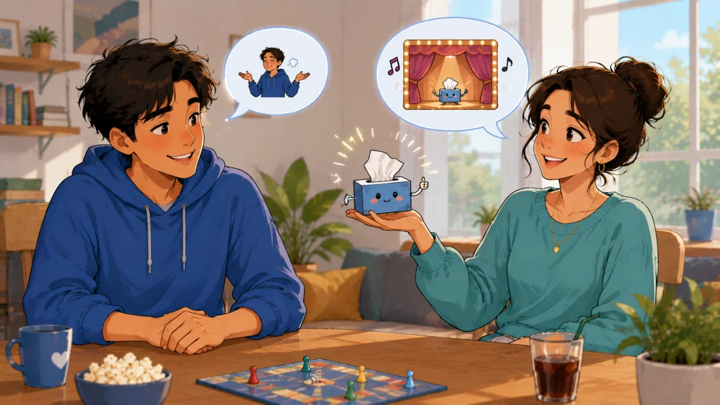 Sibling Banter Flips The Phrase