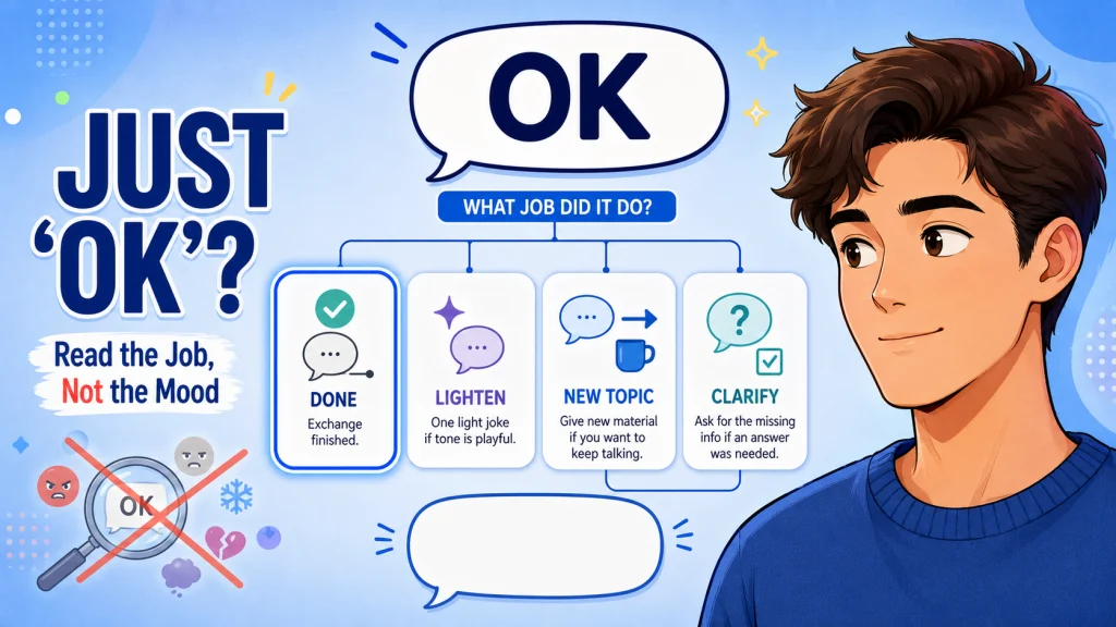 Smart Ways To Respond To Ok Text