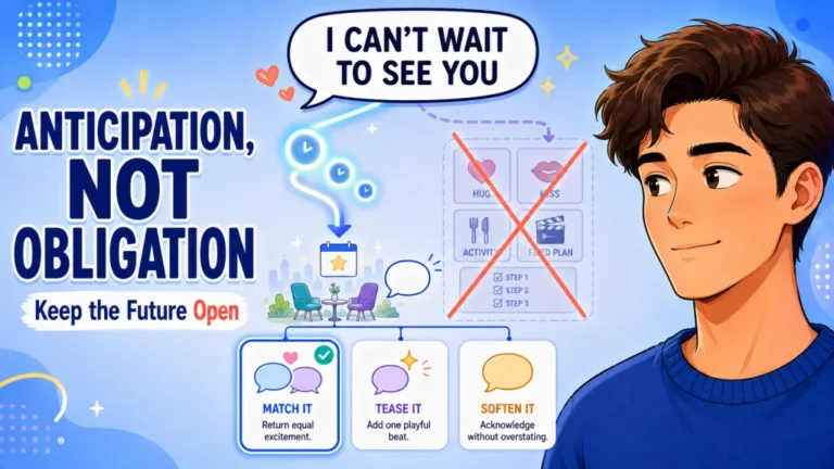 I can’t wait to see you: flirty responses that build anticipation without overpromising