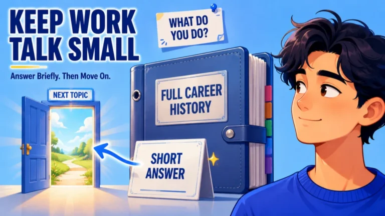 Funny responses to what do you do for a living: answers that keep small talk from becoming an interview
