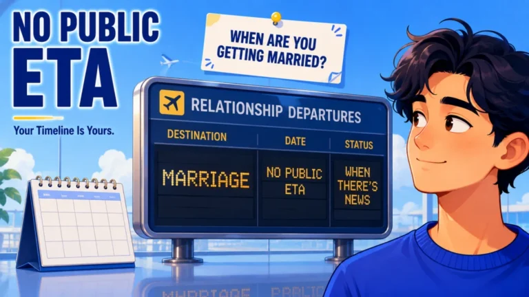 Funny responses to when are you getting married without oversharing