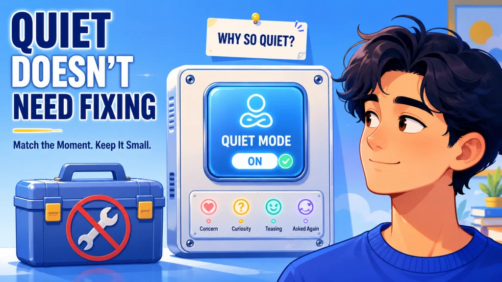 Funny Responses To Why Are You So Quiet