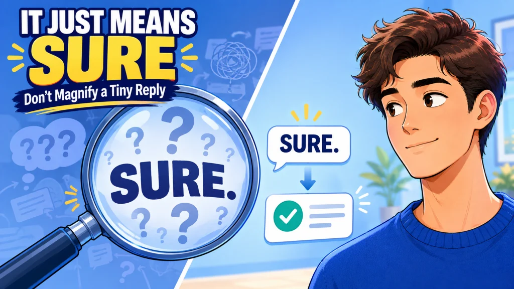 How To Respond To Sure